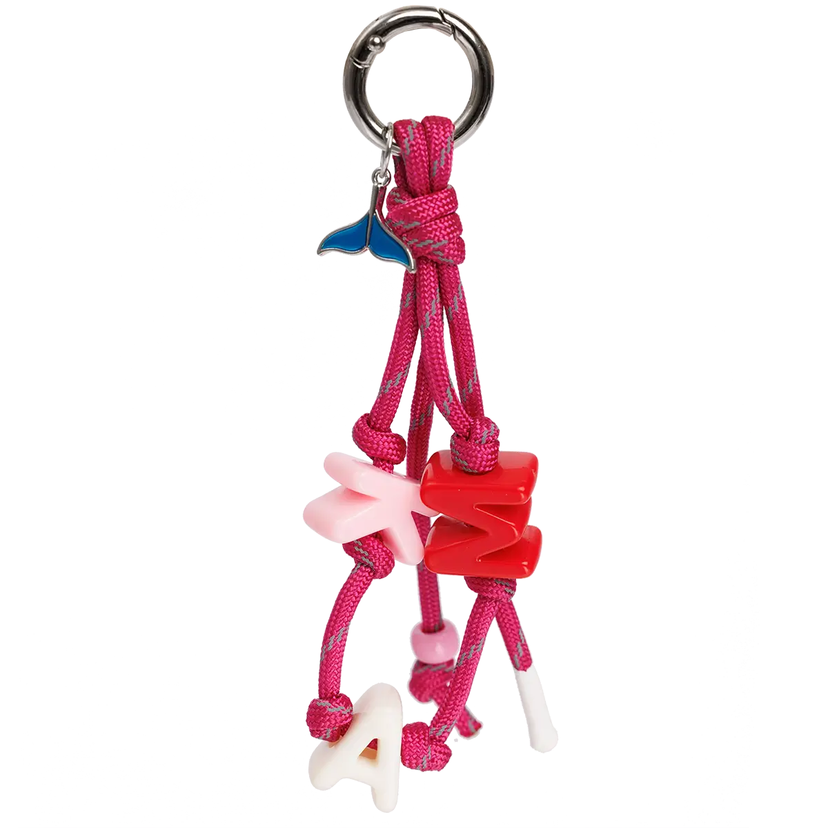 Брелок KNOT из паракорда, розовый