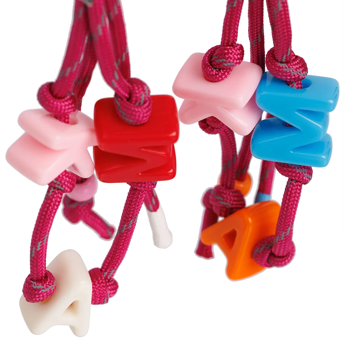Брелок KNOT из паракорда, розовый
